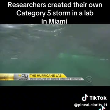 Researchers created their own Category 5 storm in a lab In Miami