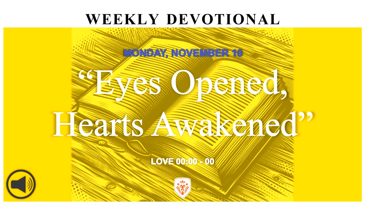 “Eyes Opened, Hearts Awakened”