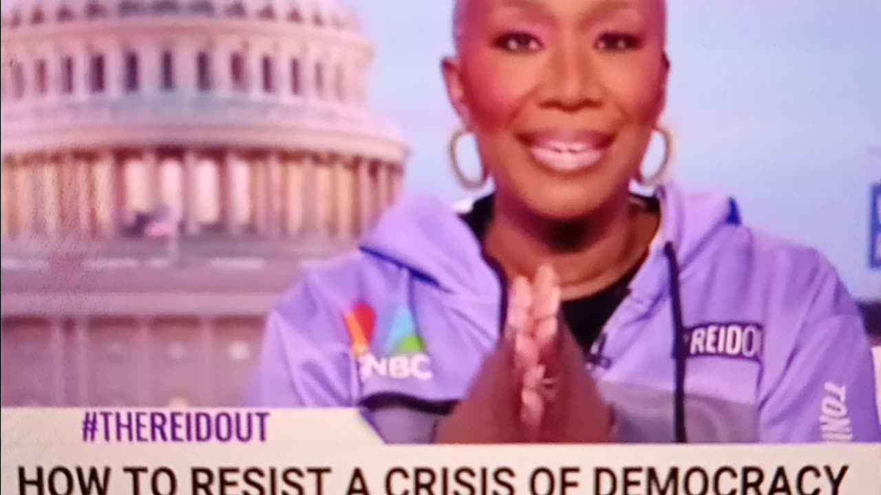 Some final words from joy Reid on her final show