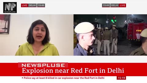 “Car Explosion Near Delhi’s Red Fort – Multiple Casualties”