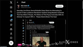 The Alex Jones Show SATURDAY LIVE SHOW STREAM 12/13/25