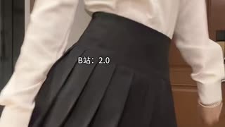 Hot Black Skater Skirt Undulating Romantic Dance | Daily Beauty EP 1328