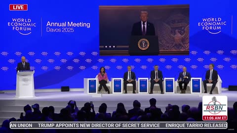 President Trump Full Speech in Davos at the WEF 2025