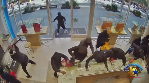 Brazen Heist at Heller Jewelers: Masked Mob Steals $1 Million in San Ramon