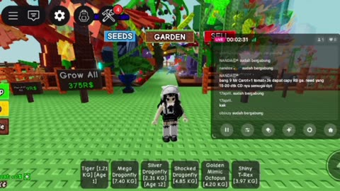 Live Gameplay – Roblox A Grow Garden | Fun Farming Adventure!