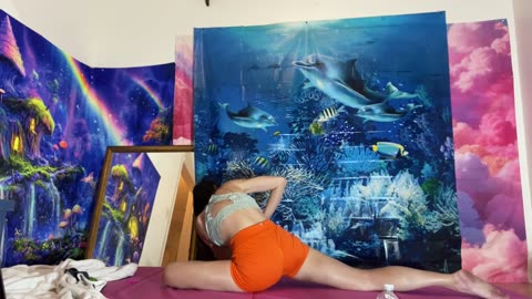 power in motion - spicy yoga flow #everydamnday @TheMFingCOO