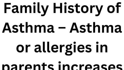 Predictors of Future Asthma in Children | Early Warning Signs