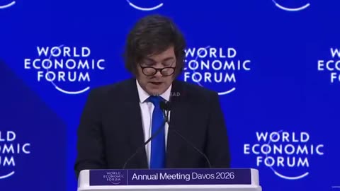 Javier Milei cites Hayek and denounces socialism (Davos, 2026)