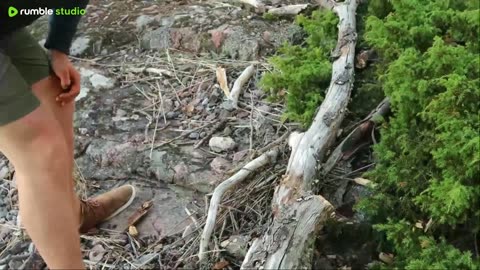 9 Days Alone: Building a Primitive Shelter on a Beach