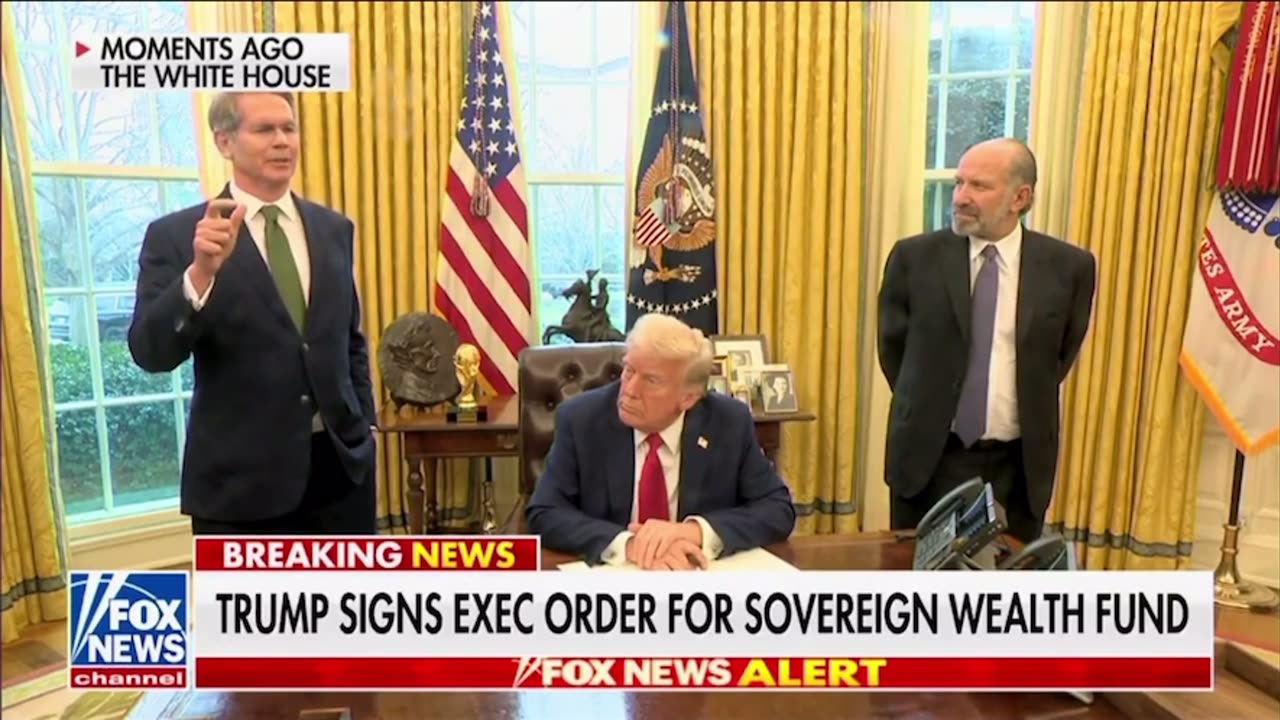 President Trump signs EO creating Sovereign Wealth Fund