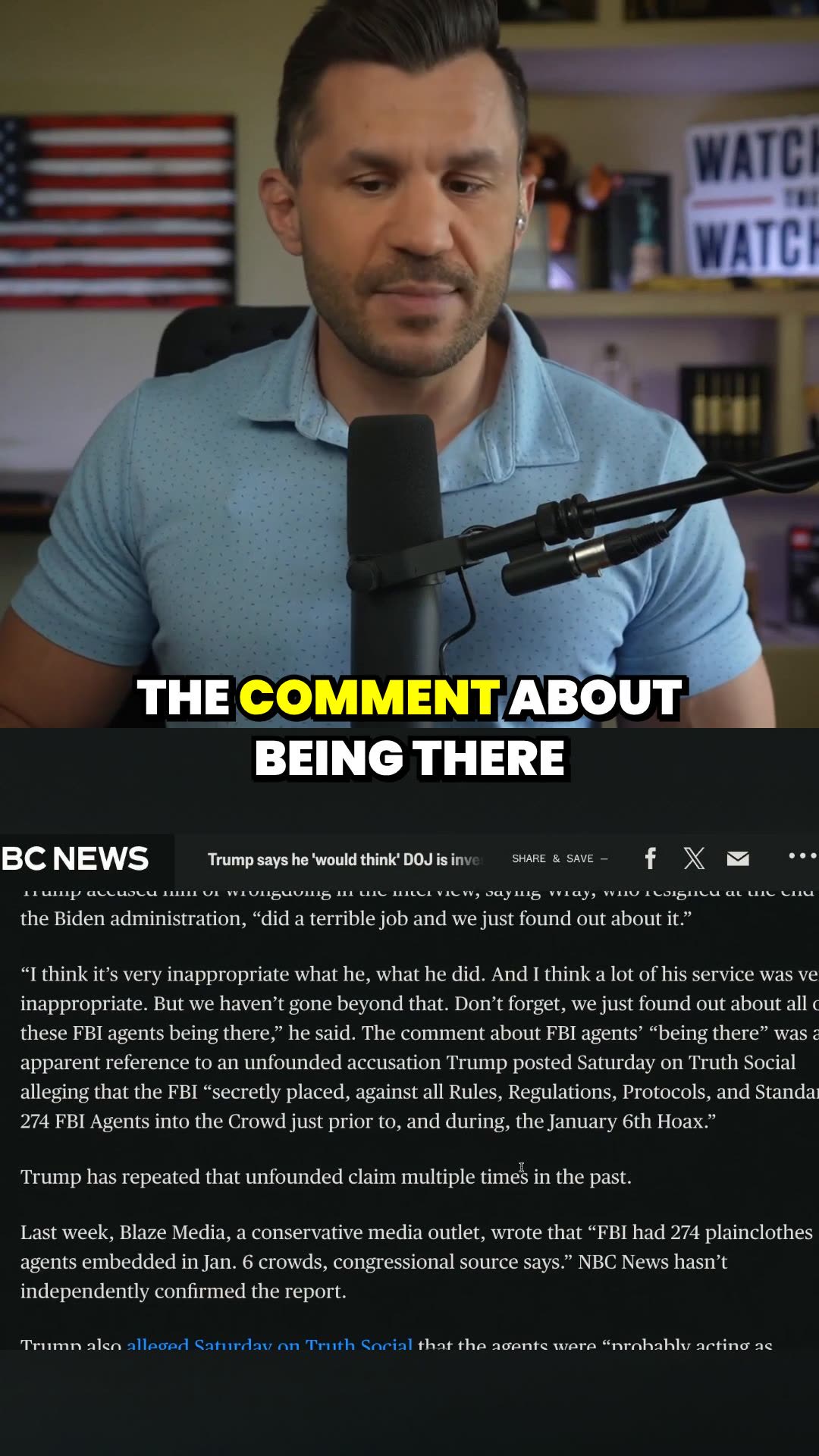 274 Undercover FBI Agents EXPOSED at J6 Hoax