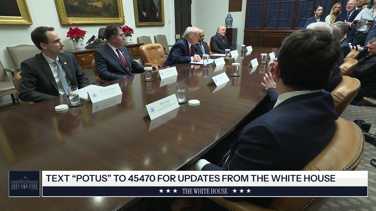 President Trump Participates in a Roundtable