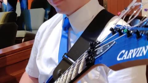 "Victory in Jesus" Guitar Solo from church!!!