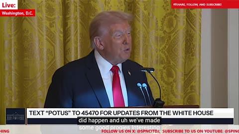 President Donald Trump Hosts a Ballroom Dinner