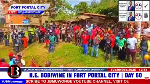 BOBIWINE IN KABAROLE, FORT PORTAL CITY & BUNYANGABU