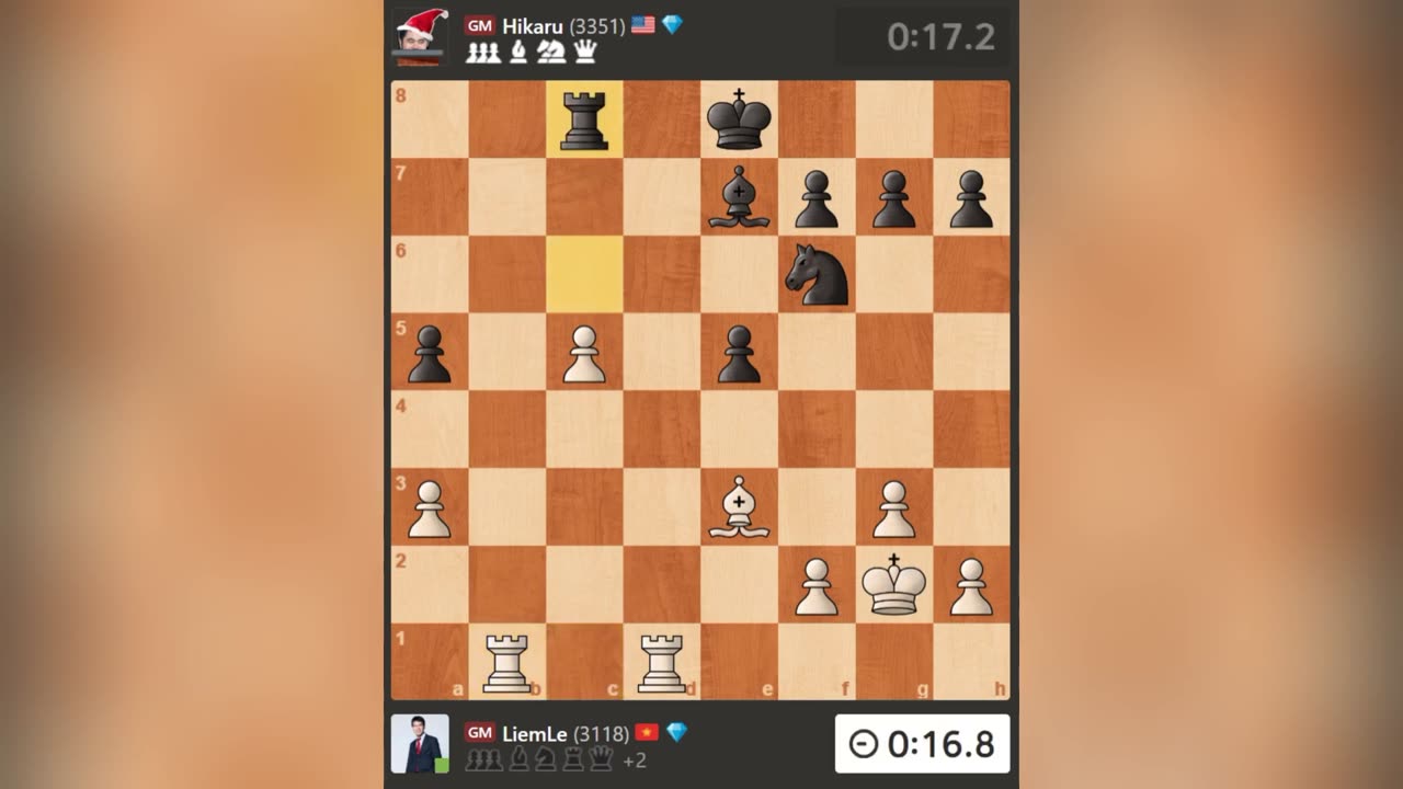Liem Le vs Hikaru Nakamura | Intense Chess Match