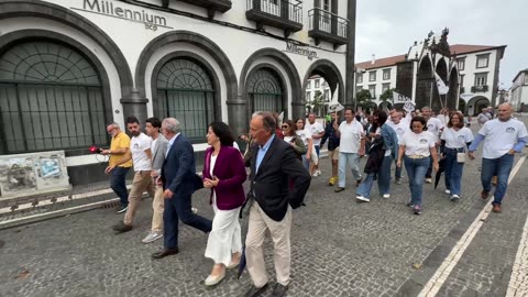 LIVE: Rally for a Ponta Delgada for All, São Miguel Azores Portugal - 09.10.2025