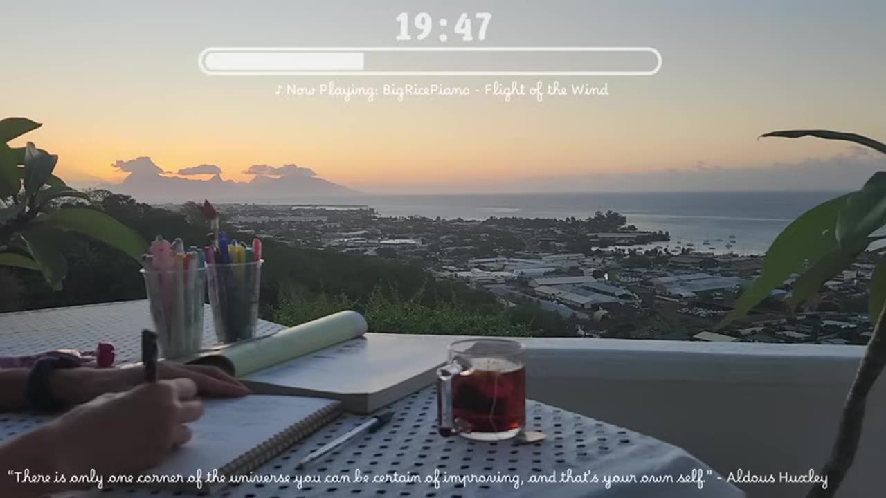 QUICK 30 MIN STUDY WITH ME 🌅 Calm Piano 🎹