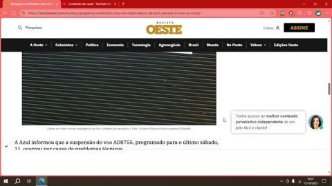 Passageiros enfrentam caos em Madri após Azul cancelar 4 voos.mp4