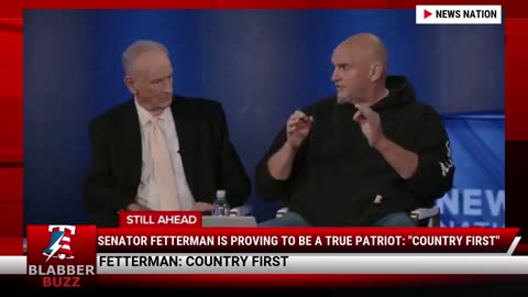 Senator Fetterman Is Proving To Be A True Patriot: "Country First"