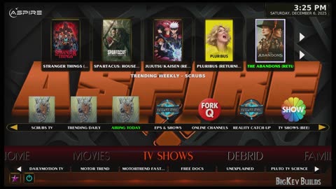 How to install the Aspire Kodi Build from DDMC Kodi Fork