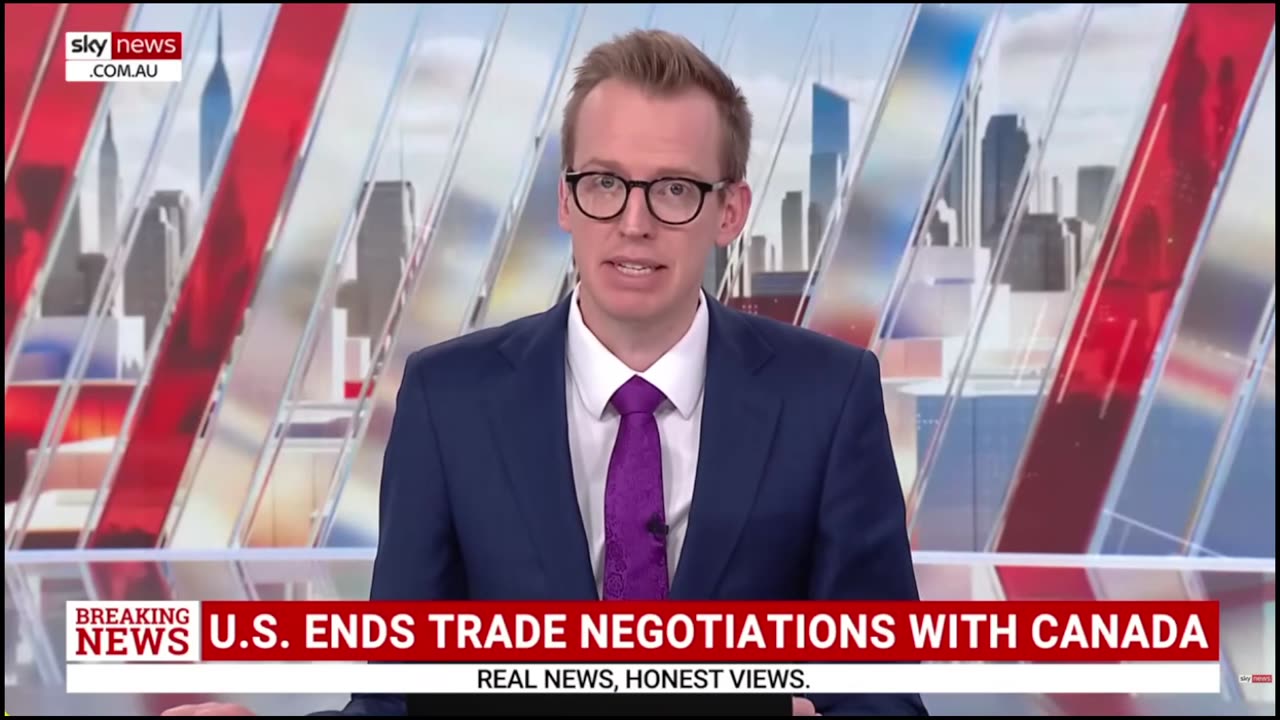 Youtube Tried To Censor This SkyNews Video About Canada Trump Tarriffs