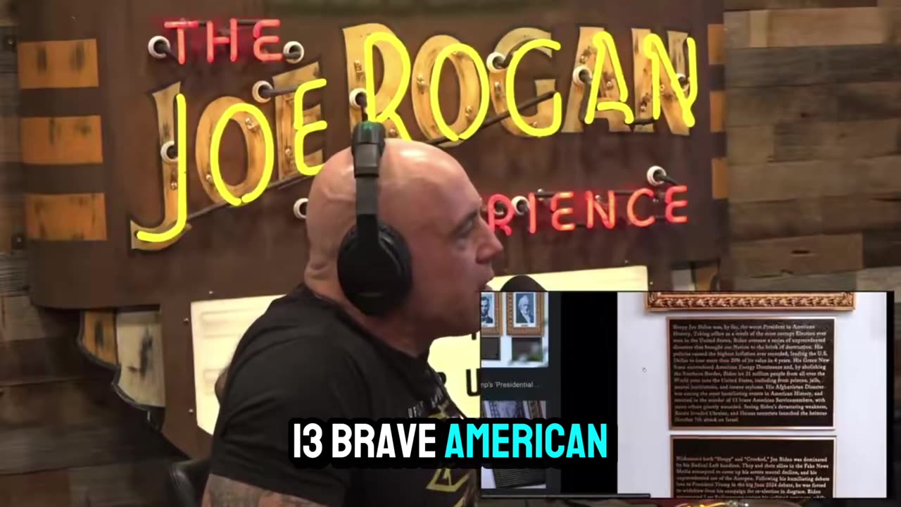 Joe Rogan Questions Trump’s White House Plaques in Viral Podcast Exchange
