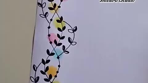 Must Watch: Border Design for School Project😍✨ Project Work Designs #viral #yout