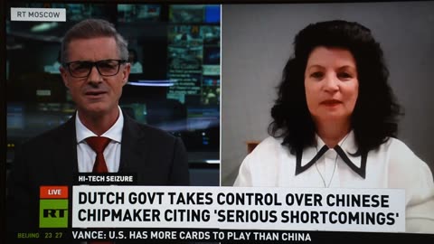 My Comments on RT: Chinese Chipmaker Nexperia illegally confiscated by the Dutch Government
