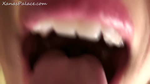 Giantess vore pov , blonde giant woman eat you