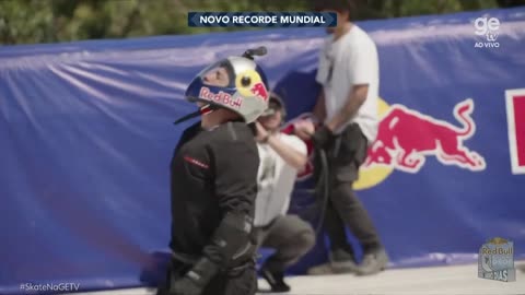 🤯🔥 Watch the Record-Breaking 65-Meter Skateboard Drop! | FeedMyCuriosity