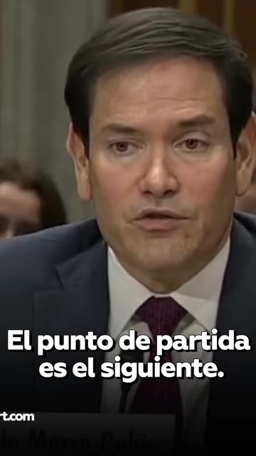 Rubio: EE.UU. no descarta una operación militar preventiva contra Irán