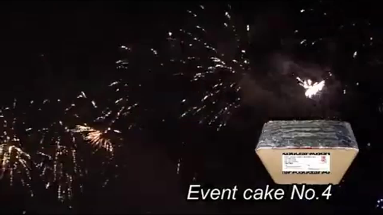 Rubro - Event Cakes Series - Vuurwerk