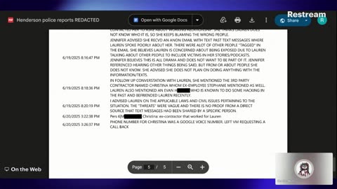 let's take a look at Hidden True Crime's Stalker "Evidence"