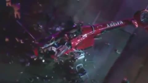 At least 3 people in critical condition after helicopter crash on Highway 50 in Sacramento