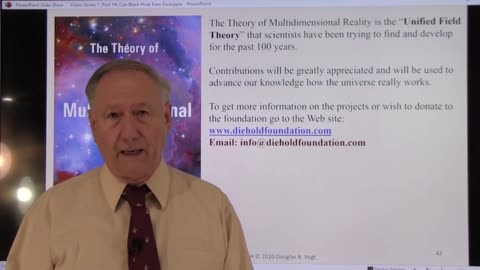 1H - Series 1, Part 8, There Cannot Be Any Black Holes in Our Universe if We Are in a Created...