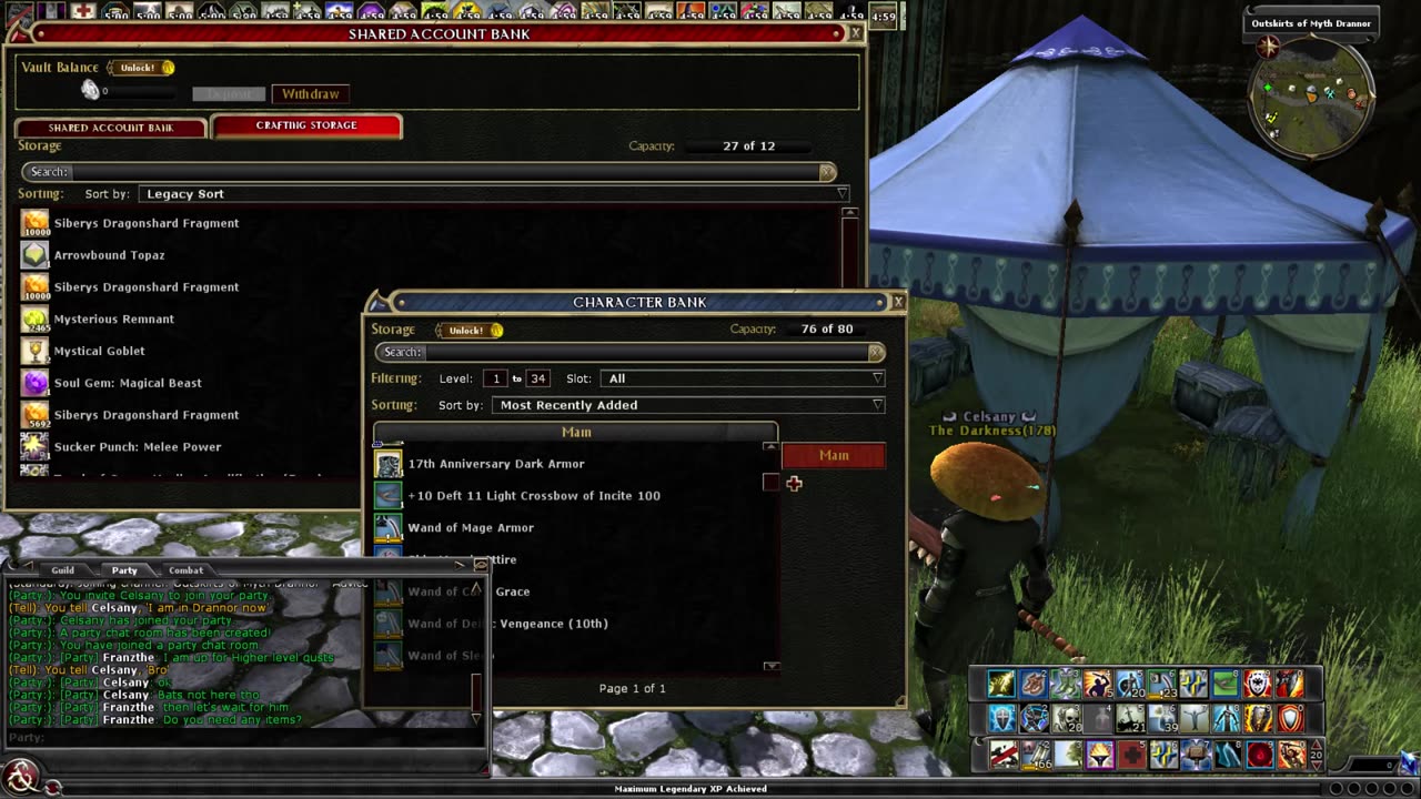 Sharn Part 1- Legendary Level!