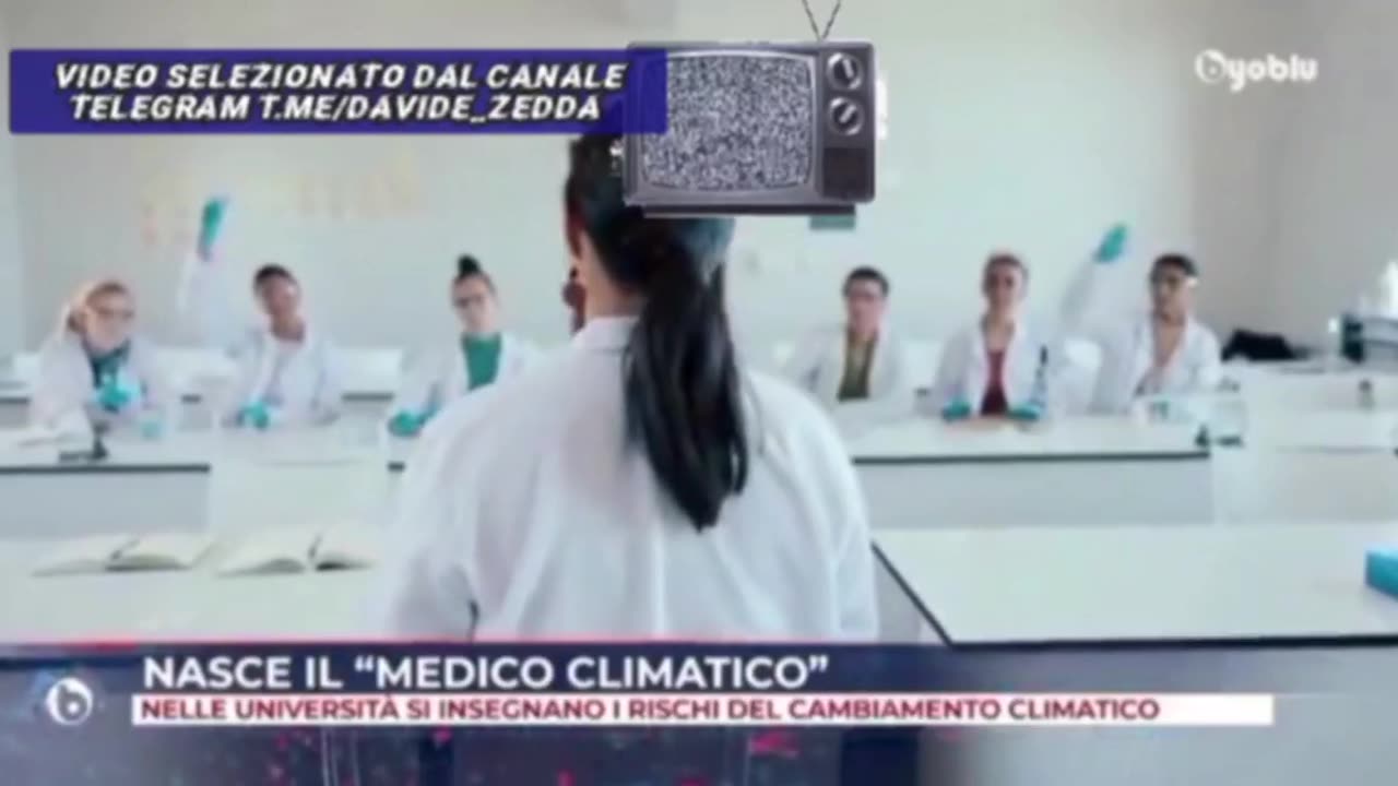 ECCO I MEDICI CLIMATICI: L'INDOTTRINAMENTO È SERVITO!