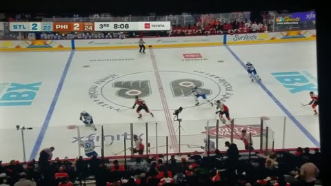 STL vs PHI - Flyers Tied 2-2