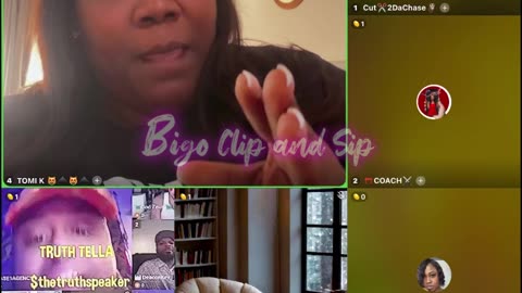 HaitianVooDoo let's TomiKay's n Ace's mom get into it then ends the live 10/21/25 #bigoclipandsip