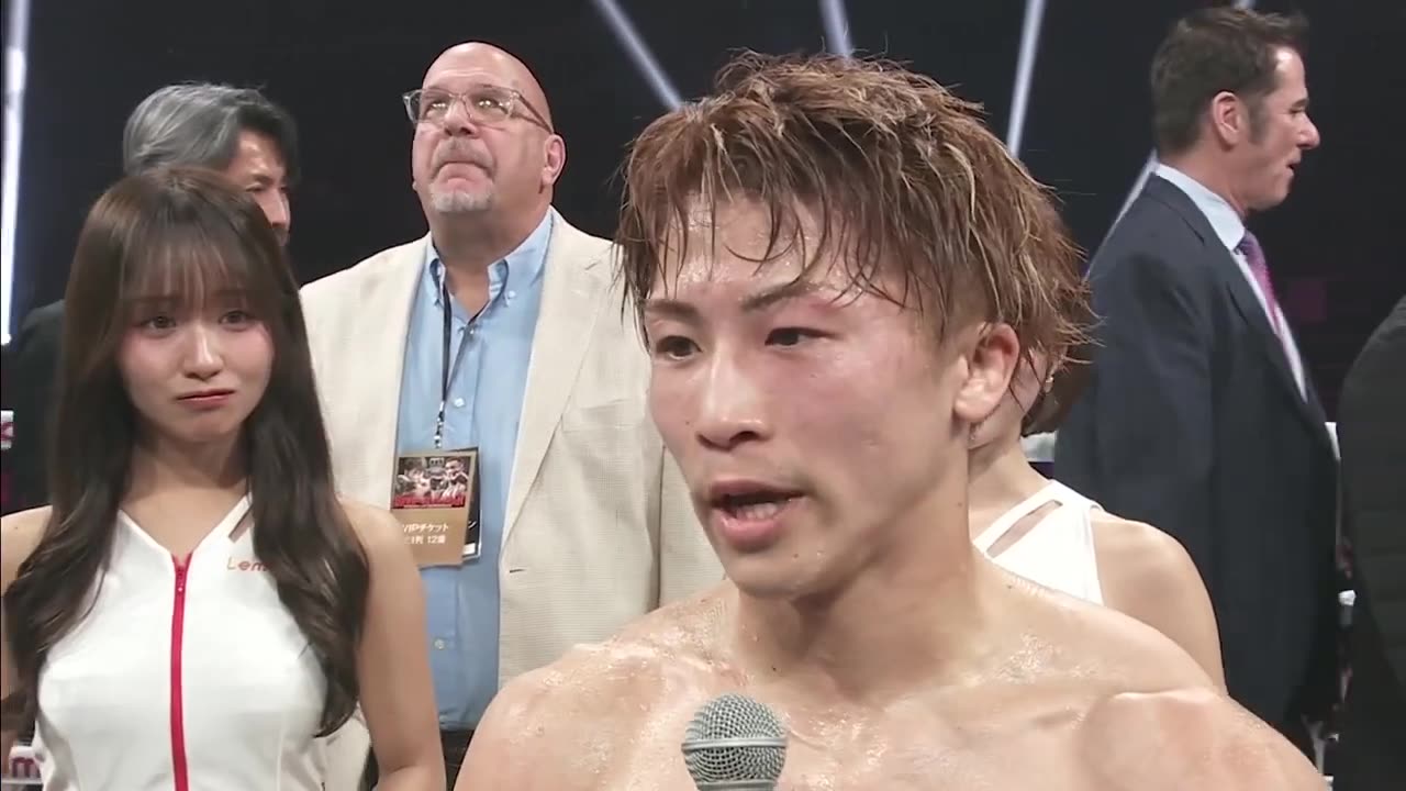 Naoya Inoue Teases His Return To The US! _ POST-FIGHT INTERVIEW