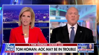 Tom Homan Calls For AOC To Face Criminal Charges For Impeding ICE