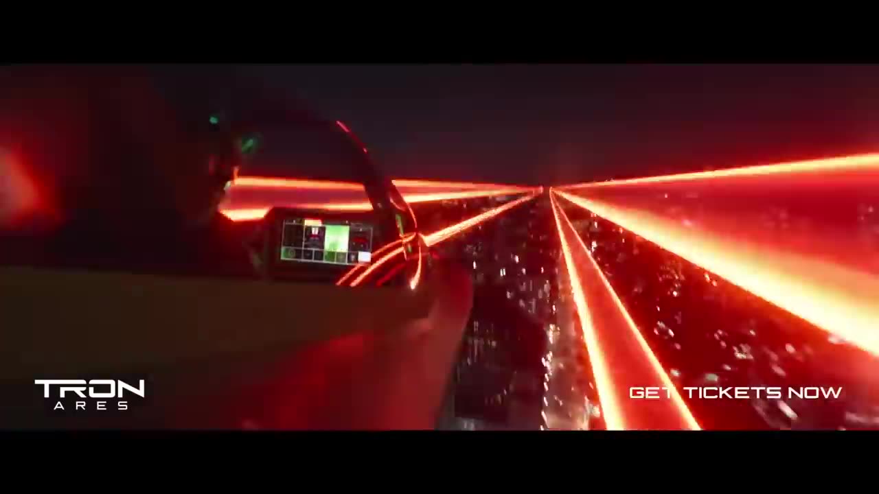 Light Cycle Chase Scene | TRON: ARES (2025) Movie CLIP HD