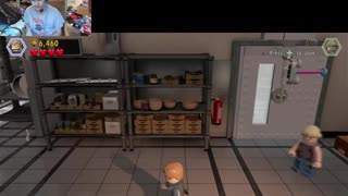 Carson gaming play Lego Jurassic world part 5