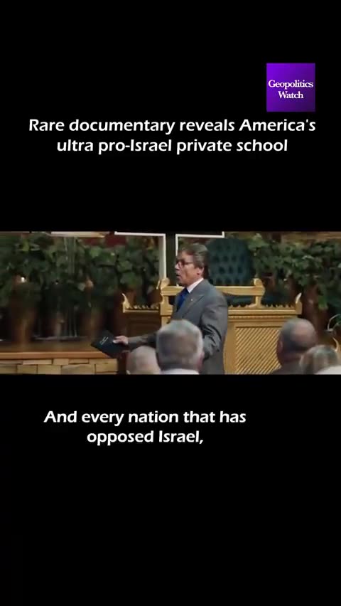 Rare Documentary reveals America's ultra pro-Israel private school.