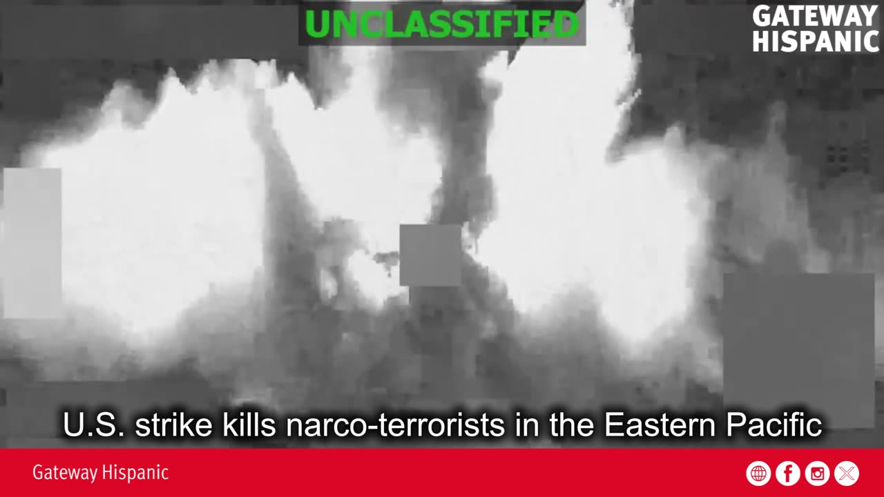 U.S. strike kills narco terrorists in the Eastern Pacific (VIDEO)