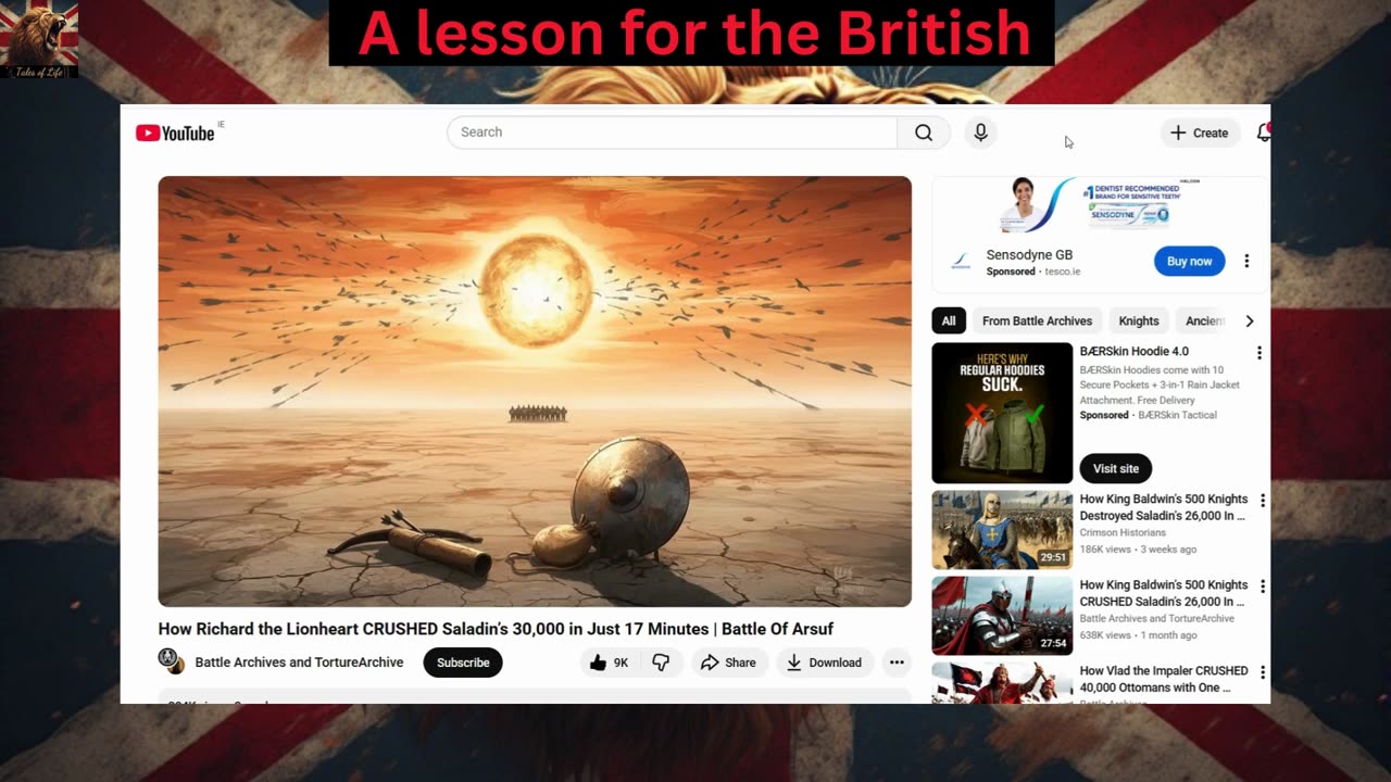 A Lesson for the British