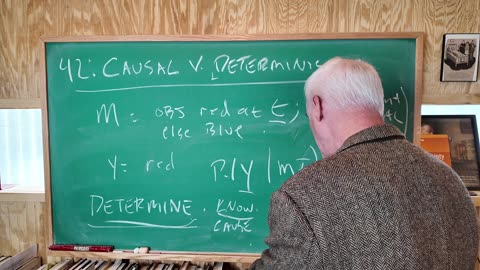 Class 42: Causal Vs. Deterministic Models