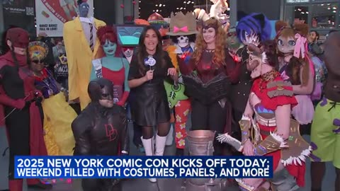 2025 New York Comic Con kicks off at Javits Center