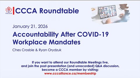 CCCA Roundtable: Accountability After COVID-19 Workplace Mandates